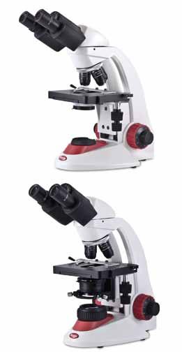 Köhler: reveal the tiniest details RED200 Series Designed for advanced biology students, teachers, professors, doctors and lab technicians RED220 Binocular head Siedentopf type, 30º inclined, 360º