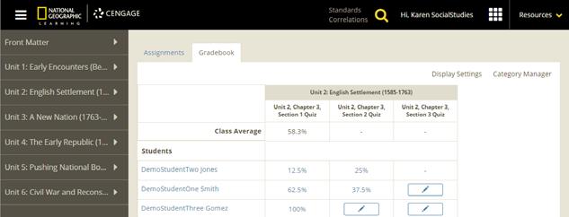 5 Using the Gradebook (continued) Viewing/Editing Grades (continued) To see all