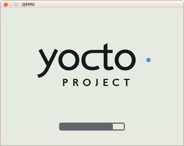 inside the QEMU emulator, and the Yocto