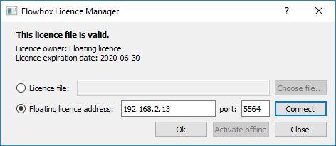 Floating License Server installed on your network. 6.