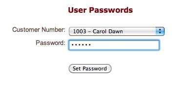 If you change the Administrator password, you should immediately log out and then log in using the new password.
