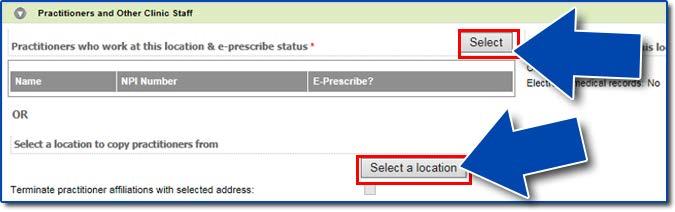 Practice availability Select the Edit button to the right of the Practice availability header. Respond to the below questions concerning general practice availability and select OK when complete. 4.