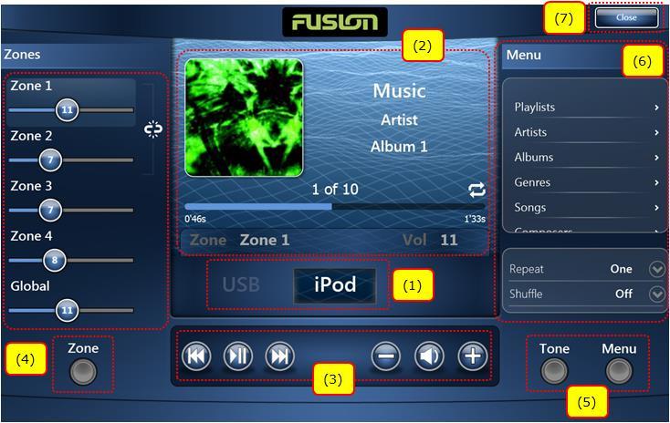 3.2. FUSION-Link Full Screen The stereo