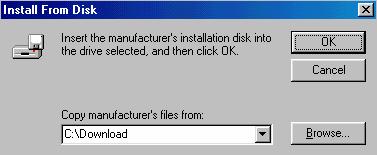 (9) Select Folder name: Download and select(click) OK. 4. 3.