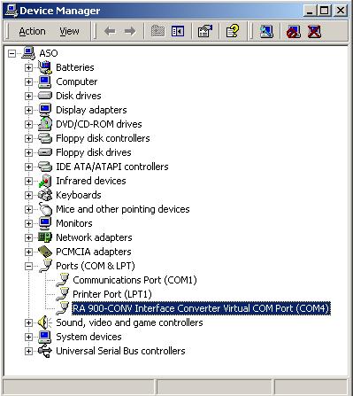 6.3 Windows 2000 6.3.1 Update from the virtual COM Port correspondence USB driver This chapter is to update the Virtual COM Port correspondence USB driver in your PC.