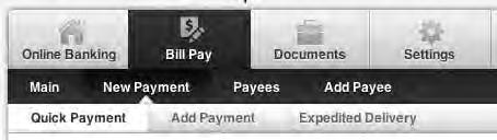 Add Payee: Company Enter company and account information to search our database and determine which form of payment is accepted. Select Add Payee > Pay a Company.