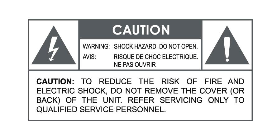 ÂÂ Safety Notices For Customer Use: Enter below the serial number that is located on the rear of the unit. Retain this information for future reference. Model No. Serial No.