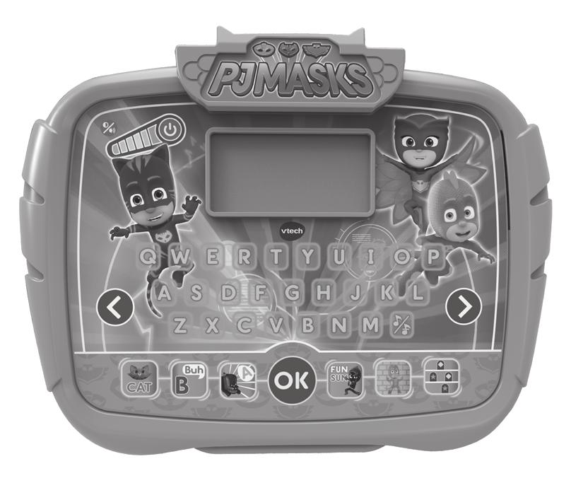 INTRODUCTION Thank you for purchasing the VTech Time to be a Hero Learning Tablet! Join Catboy, Owlette and Gekko as they go into the night to save the day!