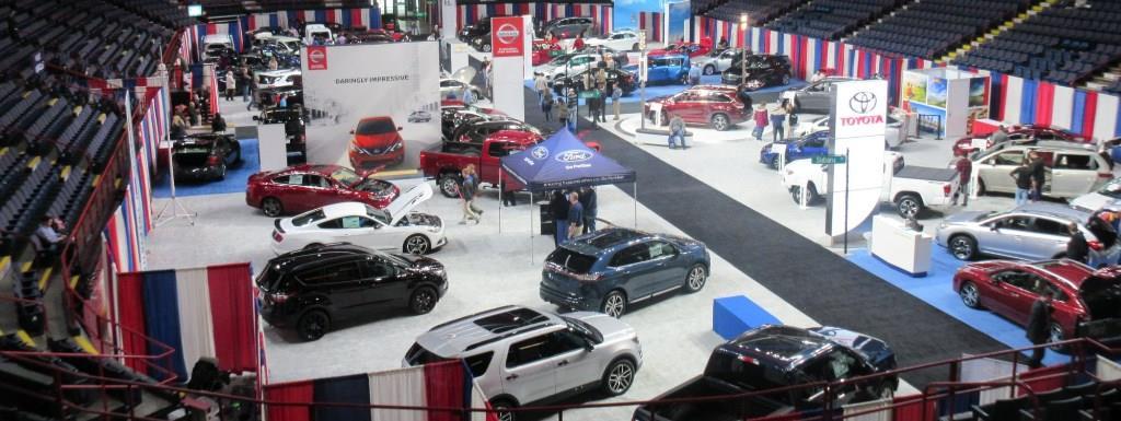 Description: More than 160 new vehicles (cars, trucks, SUVs, and minivans) representing 34 manufacturers and exhibitor booths featuring auto-related products and services. See: http://www.