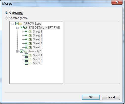 Merge BPD File Support The new File Merge command supports merging two BluePrint-PCB files (*.BPD).