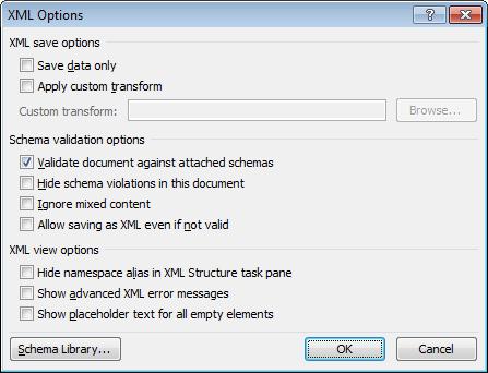 XML features 7 7 9 Save the document as an XML document with the name My customer In the Save As dialog box, be sure to select Word XML Document from the Save as type list.