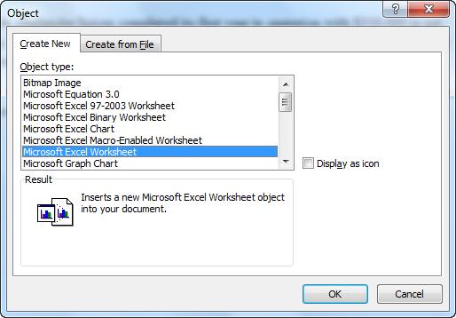 Objects and backgrounds 2 3 Exhibit 2-1: The Object dialog box Do it! A-1: Inserting an Excel worksheet The files for this activity are in Student Data folder Unit 2\Topic A.