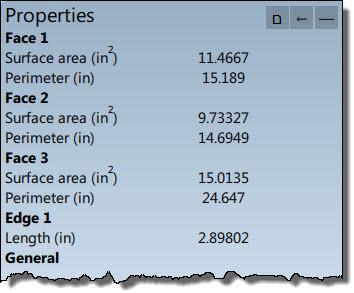 Properties Window To clear all measurement information from the Part Viewer and Properties windows, select Clear All from the Measurement