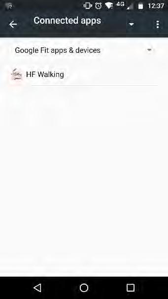 My steps are not syncing with the app If your health app and your HF Walking app have recorded a different number of steps, try opening your health app and wait for the step count to update.