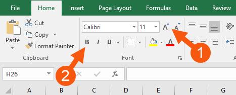 Formatting Formatting is the layout, colors and general looks of your Excel workbook. The purpose of formatting is to make the sheet more digestible and faster to work with.
