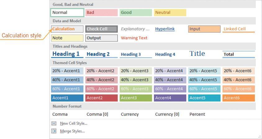 Formatting the Page Layout (continued) 23 Adding Fill Colors, Borders, and Styles You can emphasize important information in a cell, a row of cells, or a column by applying fill colors
