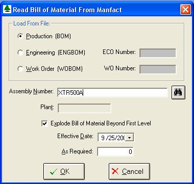 Load Data From Manfact This process allows you to begin building or add to your estimate using the information available from Manfact.