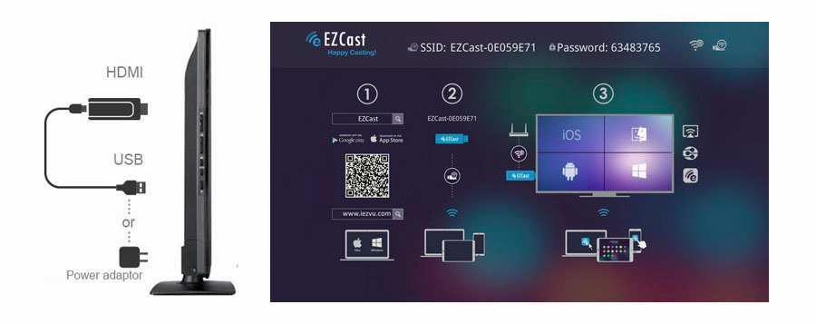 1. General EZCast is a special program to project your mobile device display to another screen through Wi-Fi connection.