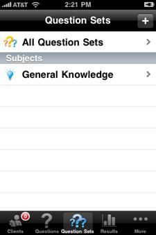 Question Sets Question sets are to questions as playlists are to MP3s.