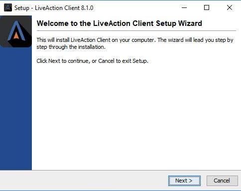 Upgrading the LiveNX Client for Windows Step 1 LiveNX Client for Windows 32-Bit OS https://download.liveaction.com/livenx/8_1_0/livenxclient-8.1.0-windows.