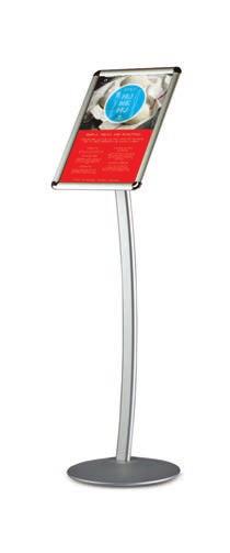 68 Free Standing Curved Menu Board Curved menu boards are stylish and easy to use.