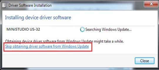 10. The installer will quit and the Windows Settings Panel will launch.