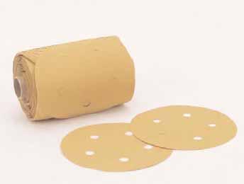 paper Convenient disc roll form, 125 or 175 discs/roll Discs Diameter Grade UPC Number /Roll /Case Discs Diameter Grade UPC Number /Roll /Case 5" 80 051144-81802-0 125 1/10 no dust hole P100