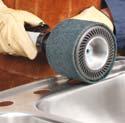 Inline Sanders 3M Air-Powered Inline Sander DISCS ROLOC BRISTLE A single system for graining, blending and finishing in stainless steel fabrication. Ideal for flat accessible areas.