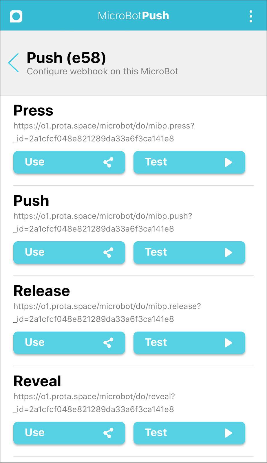 MicroBot Push User Guide l 16 Control MicroBot Push with IFTTT IFTTT ("If This Then That") is a 3rd party automation provider that