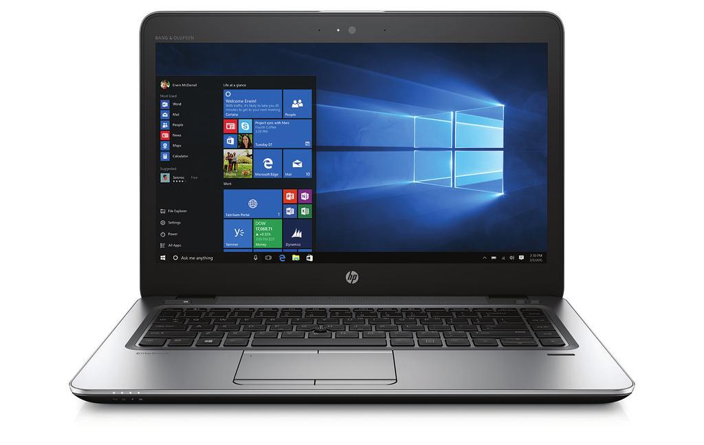 Datasheet HP EliteBook 840 G4 Notebook PC Elevate your business with an ultrathin, professional laptop that empowers users to perform at their very best.