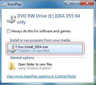 Software Installation: IDEA software can be installed from the Distribution CD, or, from a software download at the www.fi-llc.com website.