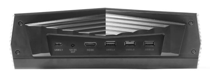 Getting to know your Top view 1 2 3 4 1. USB 3.1 Type-C port The type-c USB 3.1 port supports the SuperSpeed USB 3.1 devices. Use this port for USB 3.1 devices for maximum performance with USB 3.