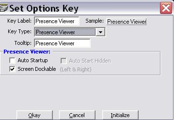 USING NET PHONE APPLICATIONS Presence Viewer To assign the Presence Viewer to one of Net Phone buttons