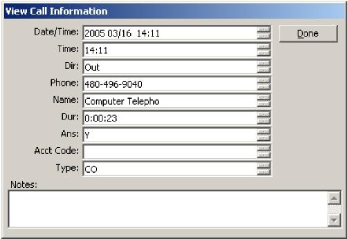 Drag and Drop to Call You can select a call and then use your mouse to drag and drop it to either the Call window or the LCD Display to start the dialing of that number.