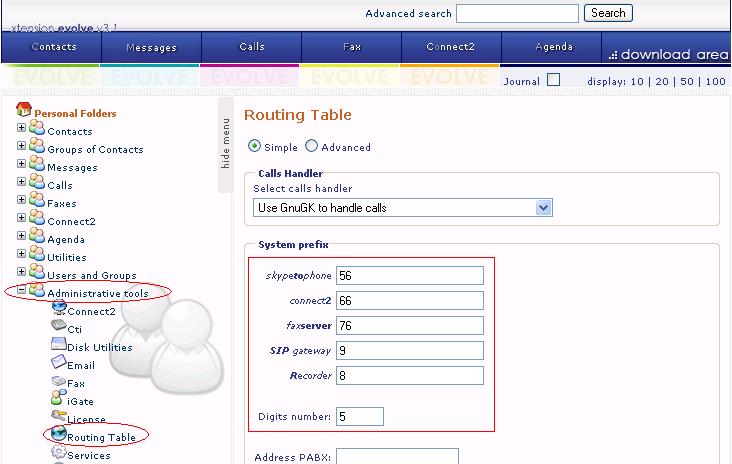 8.1. Configure Routing Table Navigate to Administrative tools > Routing Table and enter the parameters shown in Table 7. Refer to Figure 32 below.