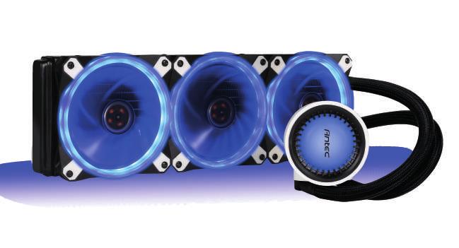 AM2+, AM3, AM3+, FM1, FM2 1 x 120 mm Blue LED Fan with PWM (900-1800 RPM) 000 hours at 25 C Room (15-65% RH) 0-761345-10983-3