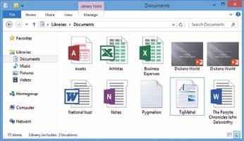 Office Document Types The objects you create using the Office applications will be office documents of various types, including: Formatted text and graphics Word document Flyers and brochures