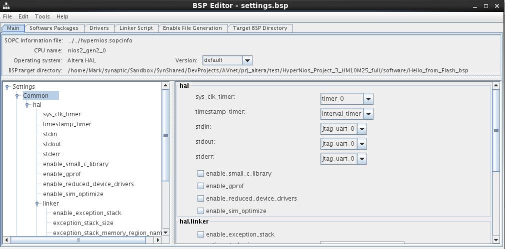 In the Main Tab of the BSP editor, in the panel on the left hand side, select: Settings Common Set the sys_clk_timer field to timer_0 This is used to generate a recurring system clock interrupt for