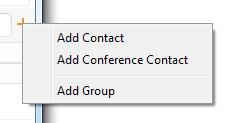 Contacts The Contacts list in the Contacts tab can contain different types of contacts as follows: Favorites - Presence-enabled contacts All Contact - Non-presence-enabled contacts First you need to