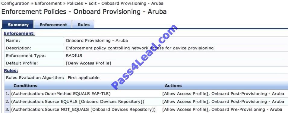 The arubatraining-remotelabserver-ca will issue client certificates during Onboarding. E.