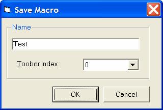 Data Analysis Macro Toolbar Use this menu to open the macro toolbar. The toolbar is highly recommended for a convenient way to quickly review your data.