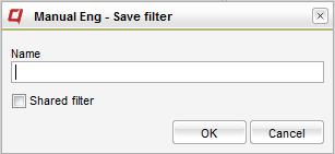 Project Filtering In the left pane, it is possible to filter projects to display. Project Office filtering It is possible to save different filters.