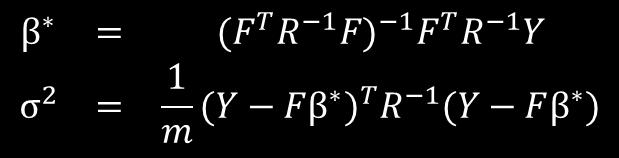 (Note Gaussian has p = 2) Predictor: Y = F( x) β + r( x)γ