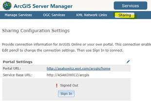 Using your server with Portal for ArcGIS 10.
