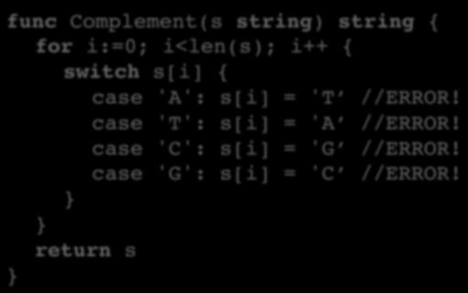 (Unlike Arrays) Strings are Not Editable!