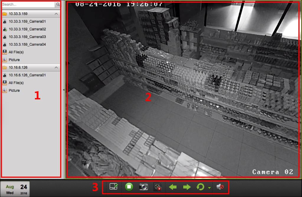 Chapter 5 Live View Purpose: For the surveillance task, you can view the live video of the added network cameras, video encoders and video intercom device on the Main View page.