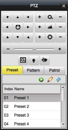 Select a display window for camera auto-switch. 3. Click the icon in the toolbar and you can select the auto-switch in single screen or multiple screens.