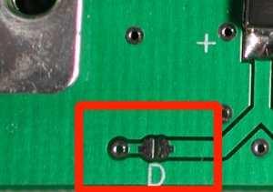 2.1.4 Applying Power through the DB-9 Connector Power may be provided to the module by pin 9 of the DB-9 connector instead of through the 4-pin SIP.