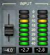 Input and Output Sections At the far left of a Rack is its Input Rail, where audio is selected from outside sources. Here you choose an input source, and indicate mono or stereo.