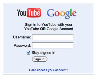 Sign Into YouTube After clicking "Sign In," you'll be taken to the actual sign-in page, where you can sign in using your Google username and password.